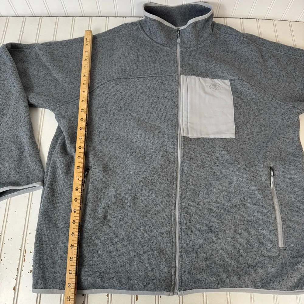 The North Face Men's Size‎ XL Grey Front Range Fleece Jacket